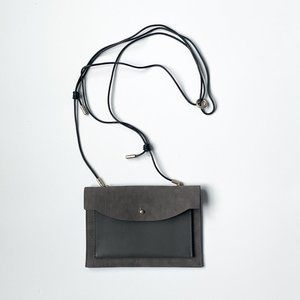 Brand New Skagen Leather and Nubuck Mini Wallet on a string